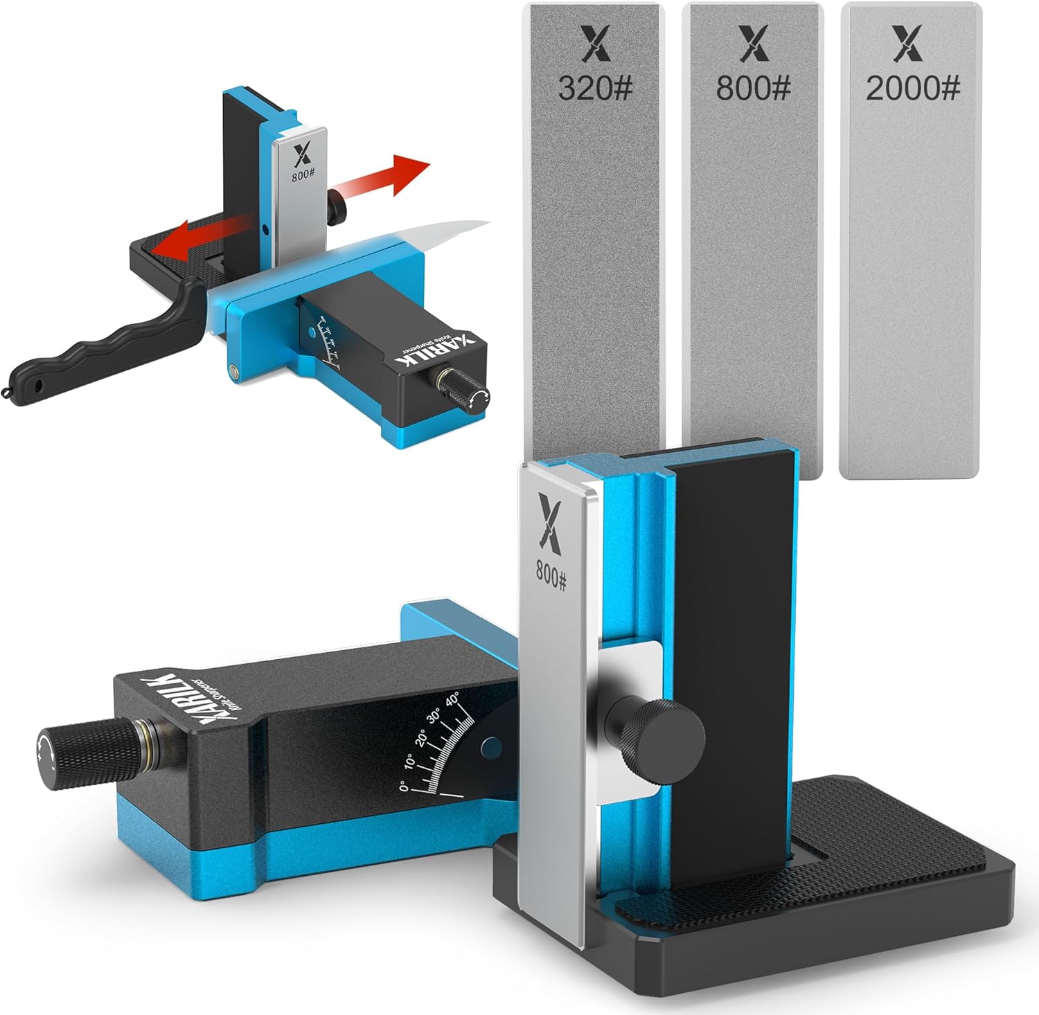 Upgraded Rolling Knife Sharpener Kit Y3