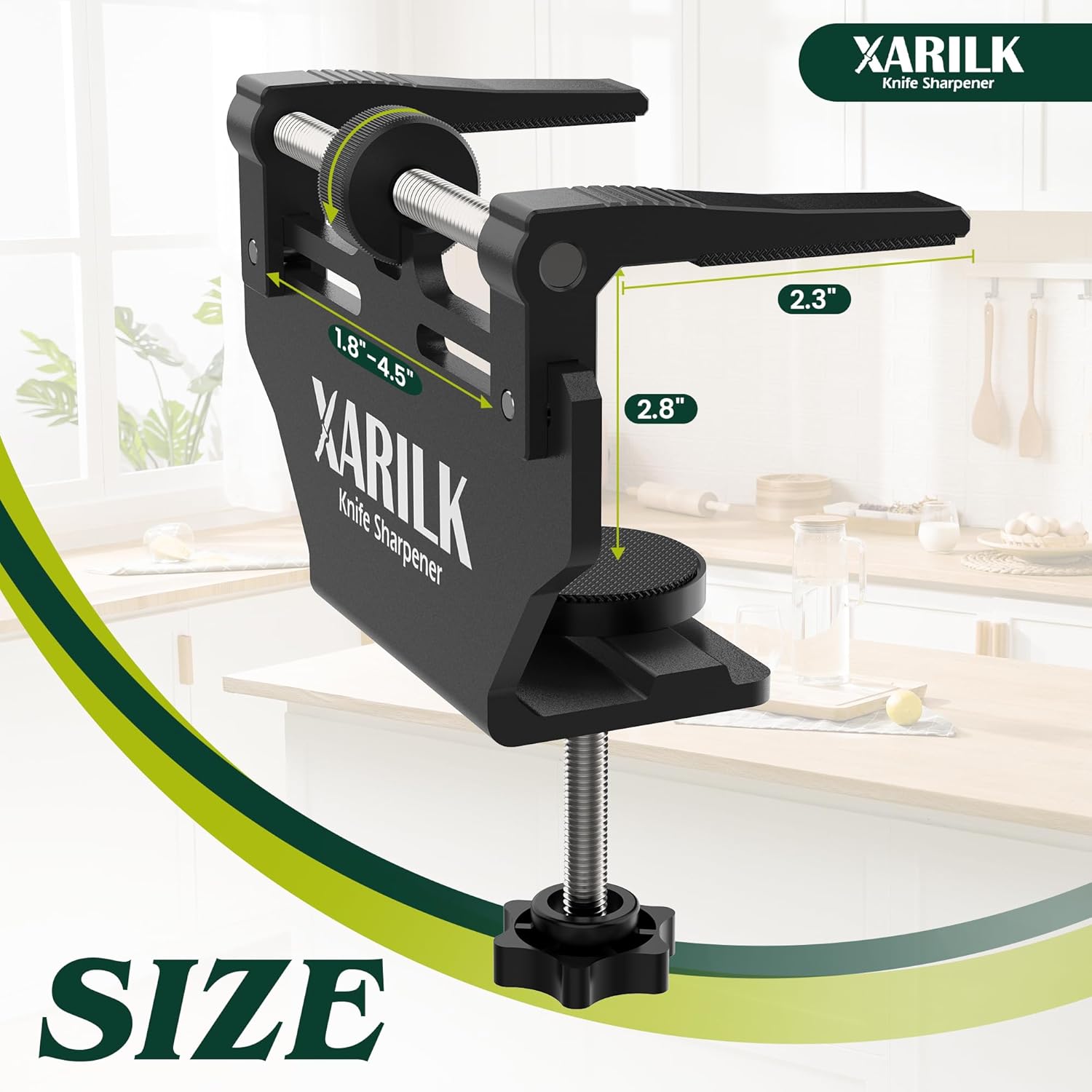 Aluminum Knife Sharpener Securing Clip 100