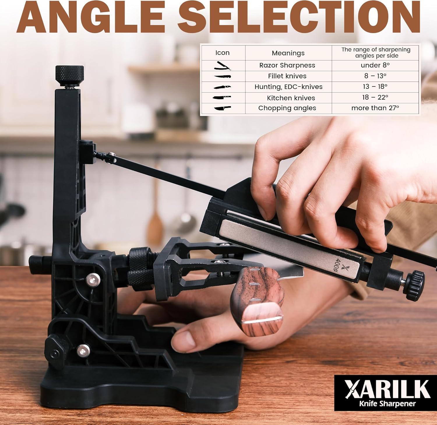 Portable Folding Knife Sharpener XAR-FS1