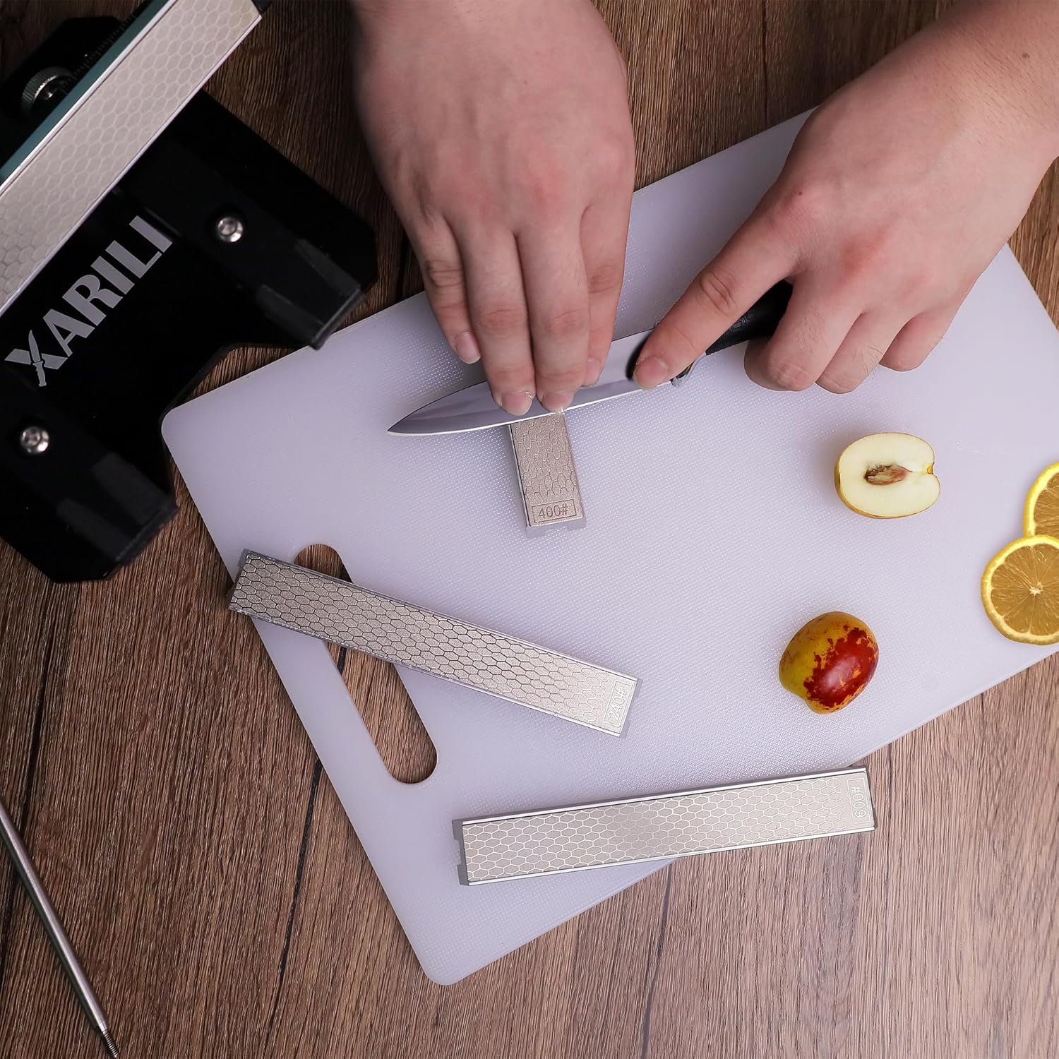 Diamond Stones Set-Silver