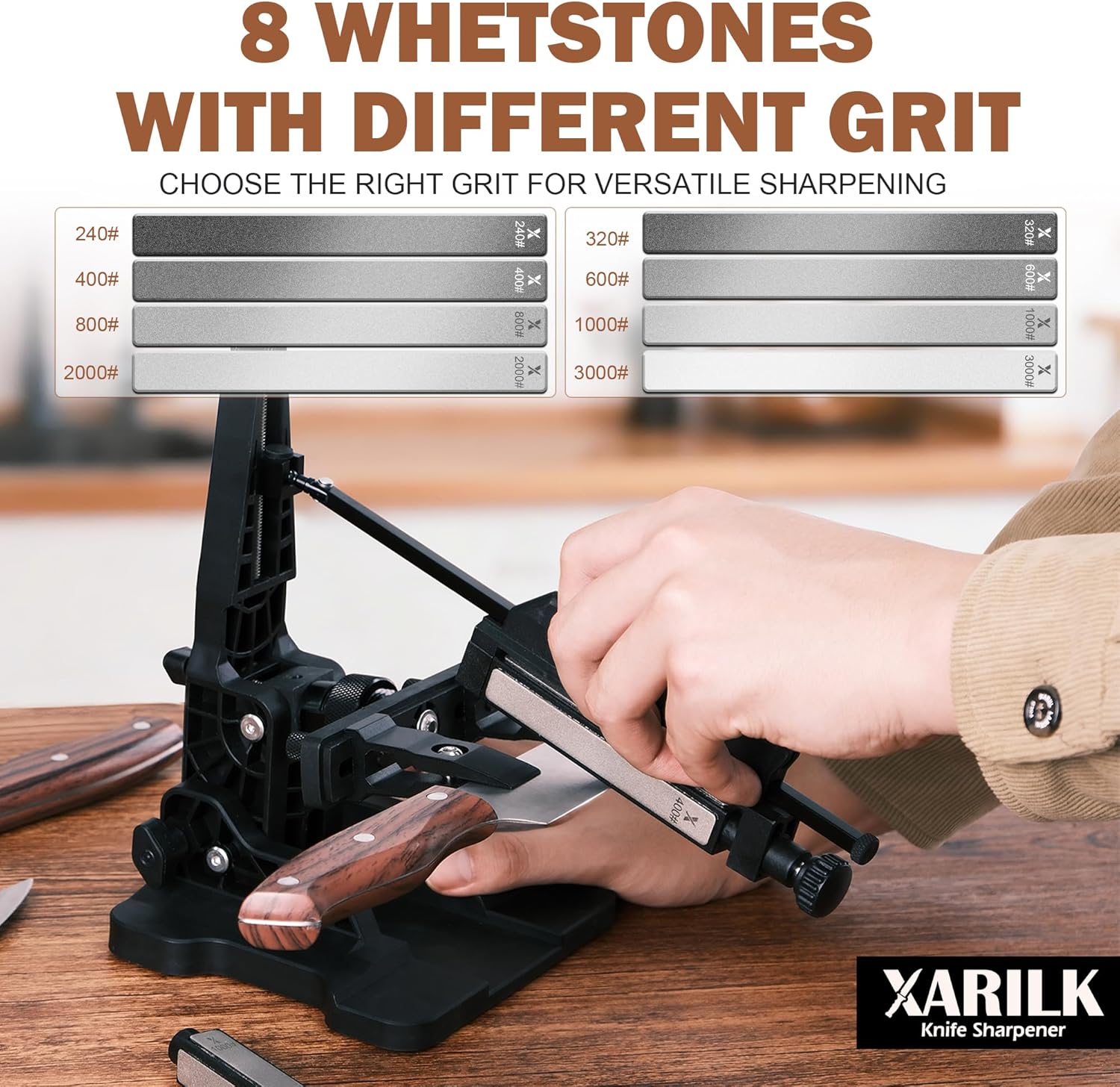 Portable Folding Knife Sharpener XAR-FS2