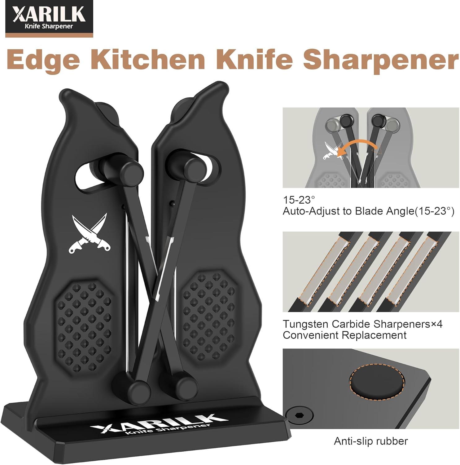 V--Edge Kitchen Knife Sharpener