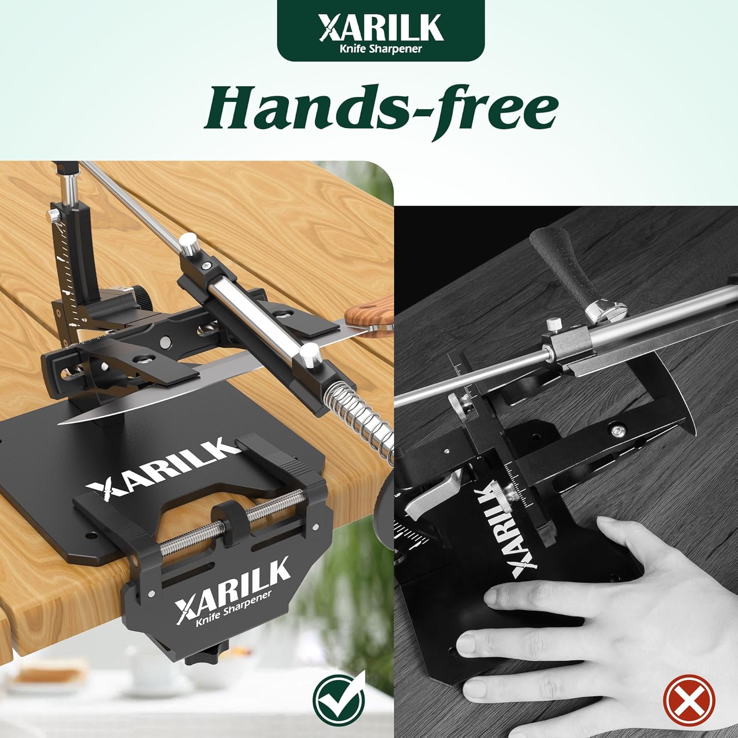 Aluminum Knife Sharpener Securing Clip 100